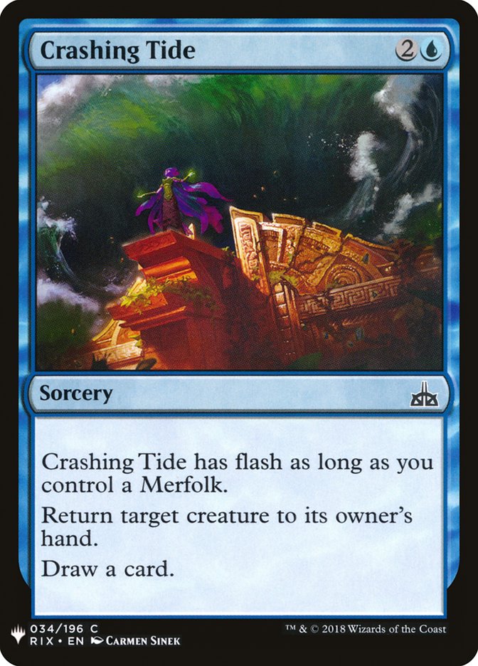 Crashing Tide [Mystery Booster] | Cracking-Singles