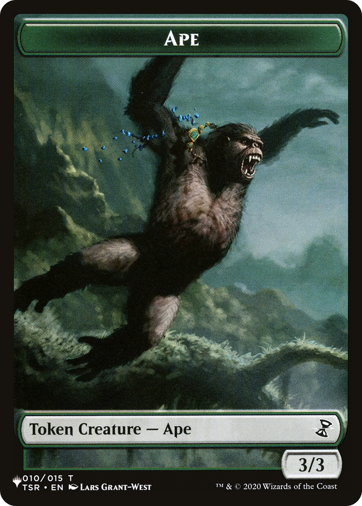 Faerie Rogue // Ape Double-Sided Token [The List] | Cracking-Singles
