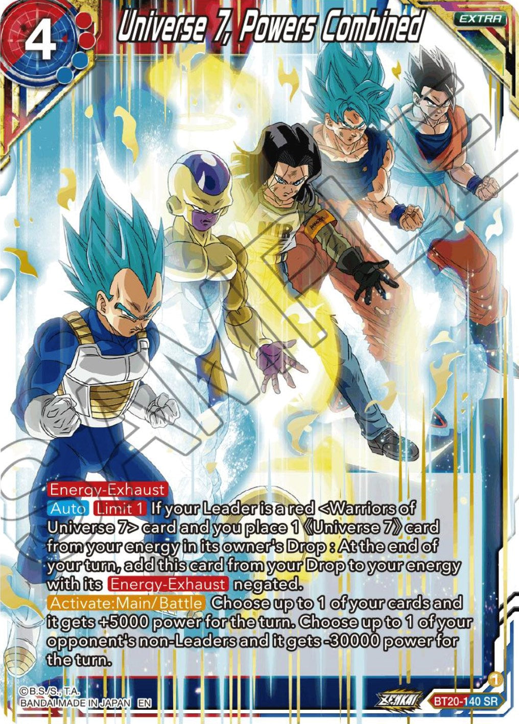 Universe 7, Powers Combined (BT20-140) [Power Absorbed] | Cracking-Singles