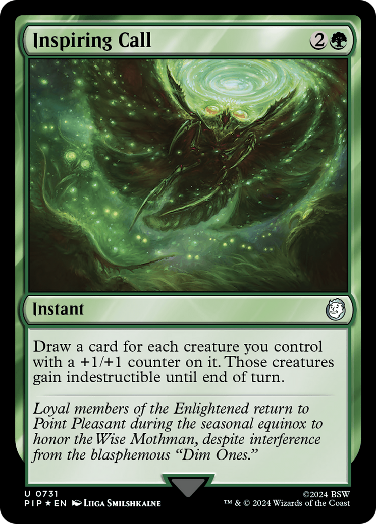 Inspiring Call (Surge Foil) [Fallout] | Cracking-Singles