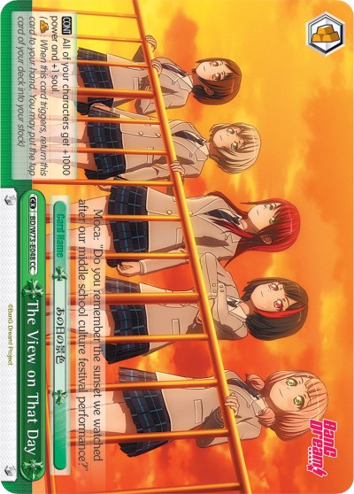 The View on That Day (BD/W73-E048 CC) [BanG Dream! Vol.2] | Cracking-Singles