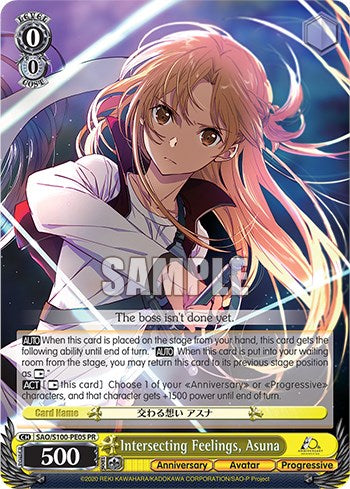 Intersecting Feelings, Asuna [Sword Art Online Animation 10th Anniversary] | Cracking-Singles