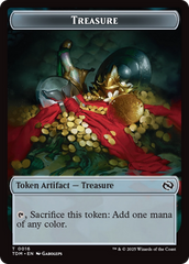 First Mate Ragavan // Treasure Double-Sided Token [Tarkir: Dragonstorm Commander Tokens] | Cracking-Singles