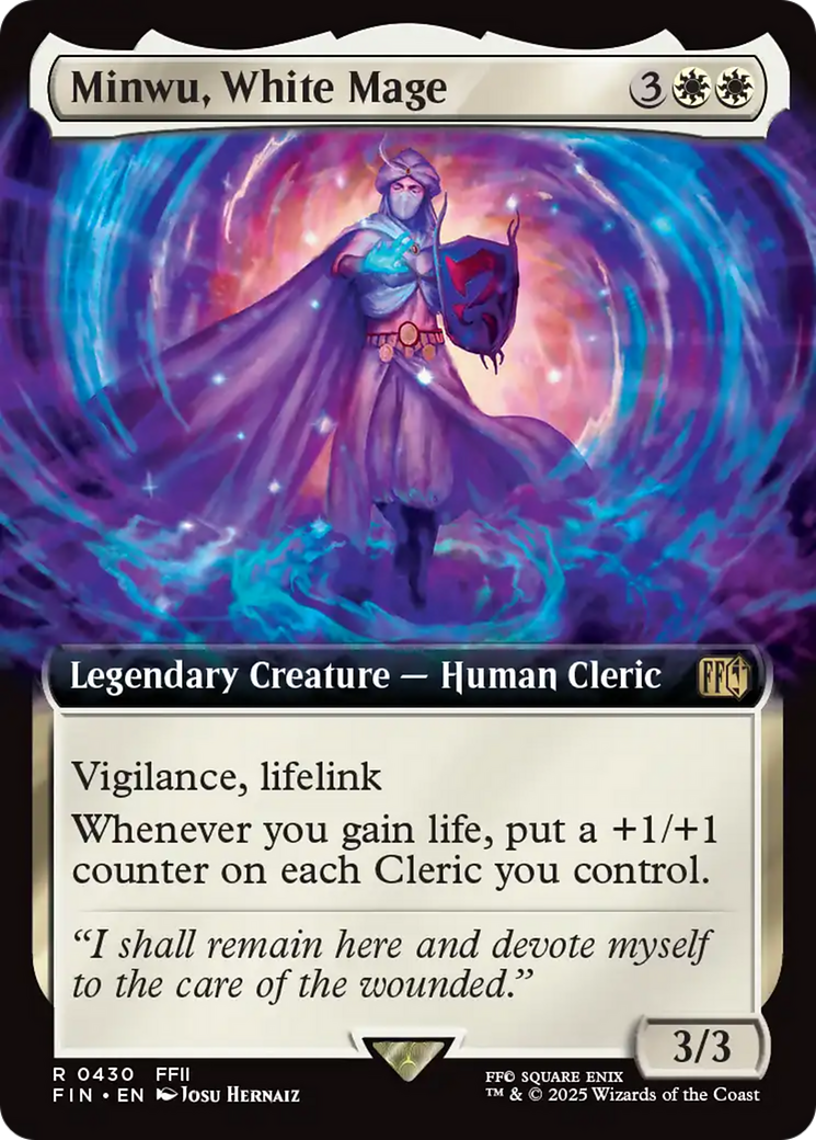 Minwu, White Mage (Extended Art) [FINAL FANTASY] | Cracking-Singles