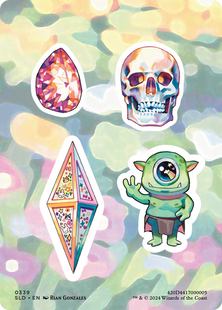 Sticker Sheet (0339) [Secret Lair Drop Series] | Cracking-Singles