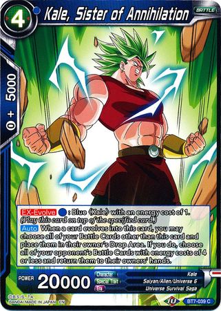 Kale, Sister of Annihilation (BT7-039) [Assault of the Saiyans] | Cracking-Singles