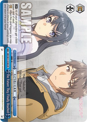 The Future They Finally Reached [Rascal Does Not Dream of a Dreaming Girl] | Cracking-Singles