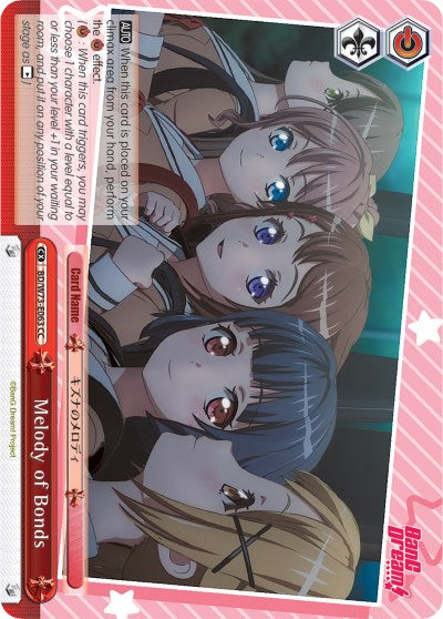 Melody of Bonds (BD/W73-E063 CC) [BanG Dream! Vol.2] | Cracking-Singles