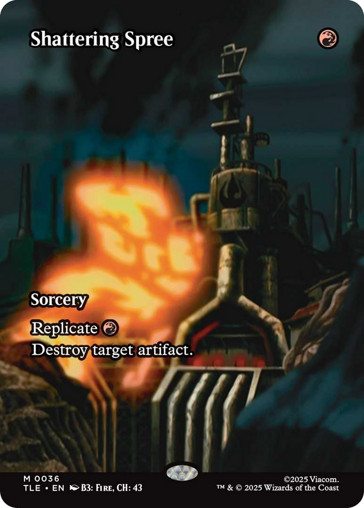 Shattering Spree (Borderless) [Avatar: The Last Airbender: Eternal-Legal] | Cracking-Singles