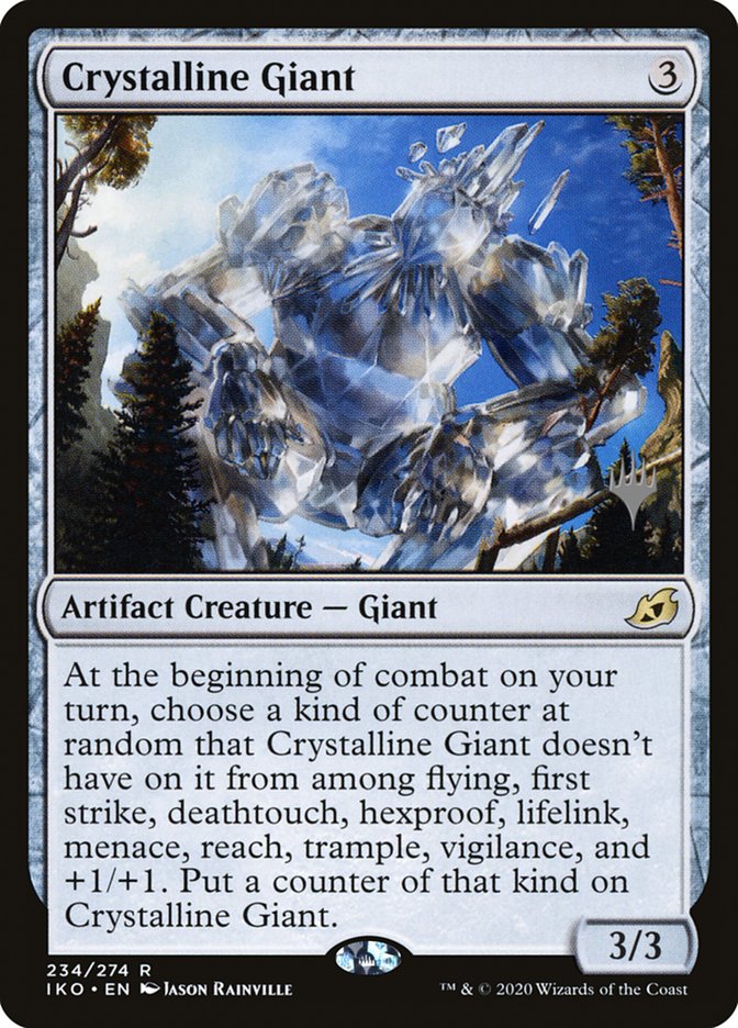 Crystalline Giant (Promo Pack) [Ikoria: Lair of Behemoths Promos] | Cracking-Singles