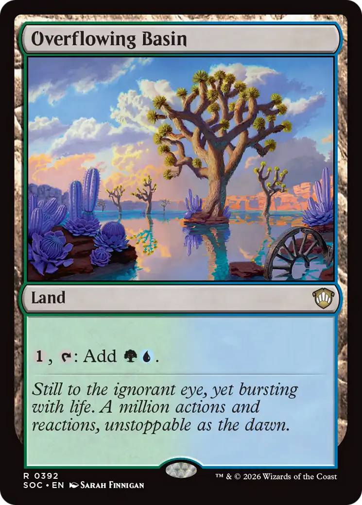 Overflowing Basin [Secrets of Strixhaven Commander] | Cracking-Singles