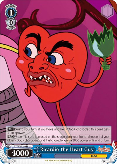 Ricardio the Heart Guy (AT/WX02-089 U) [Adventure Time] | Cracking-Singles