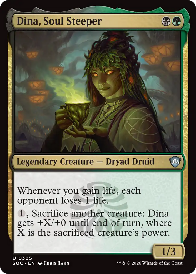 Dina, Soul Steeper [Secrets of Strixhaven Commander] | Cracking-Singles