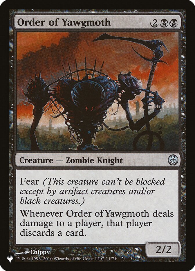 Order of Yawgmoth [The List] | Cracking-Singles