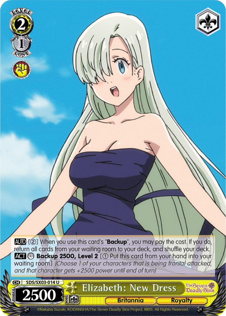 Elizabeth: New Dress (SDS/SX03-014 U) [The Seven Deadly Sins] | Cracking-Singles