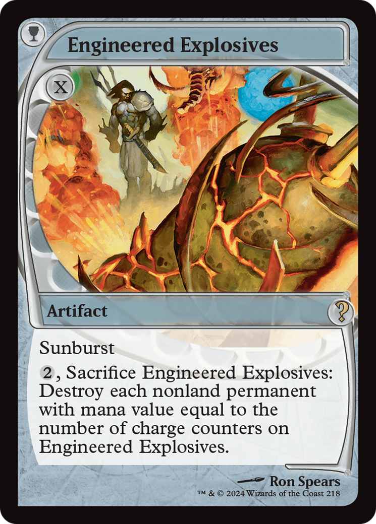 Engineered Explosives (Future Sight) [Mystery Booster 2] | Cracking-Singles