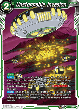 Unstoppable Invasion (Common) (BT13-088) [Supreme Rivalry] | Cracking-Singles