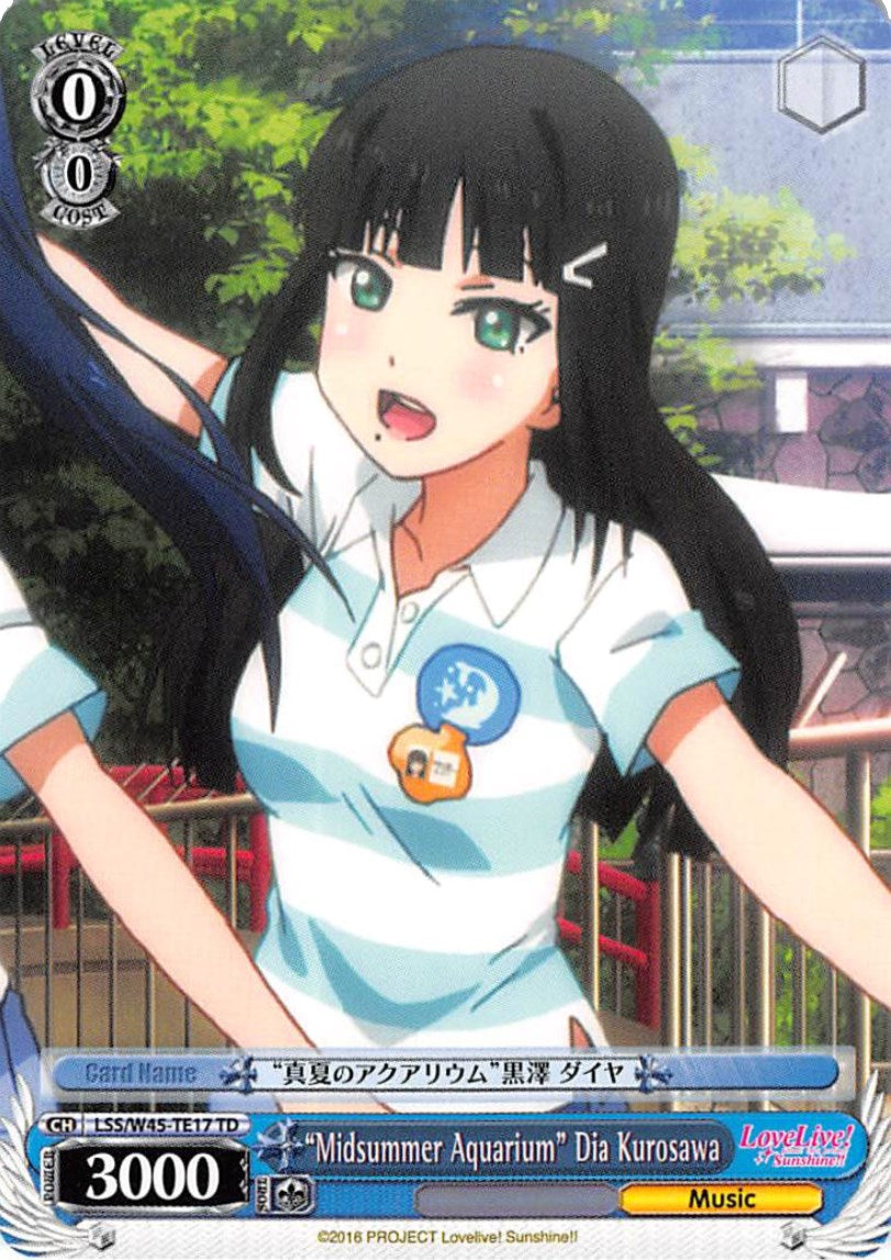 "Midsummer Aquarium" Dia Kurosawa (LSS/W45-TE17 TD) [Love Live! Sunshine!!] | Cracking-Singles