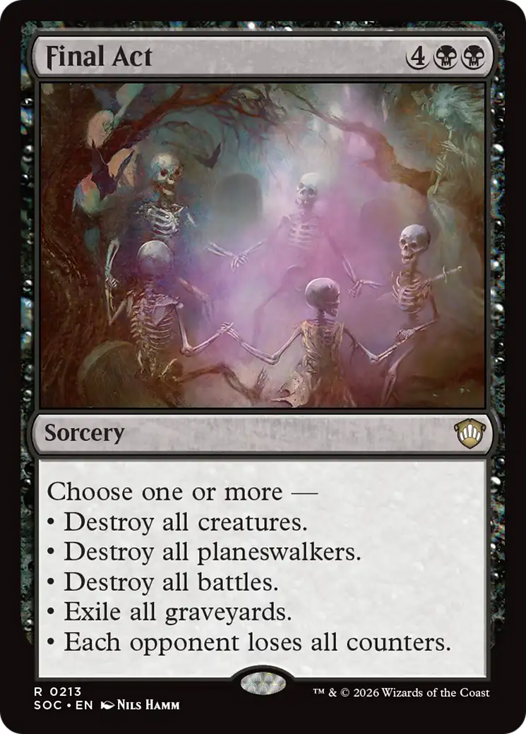 Final Act [Secrets of Strixhaven Commander] | Cracking-Singles