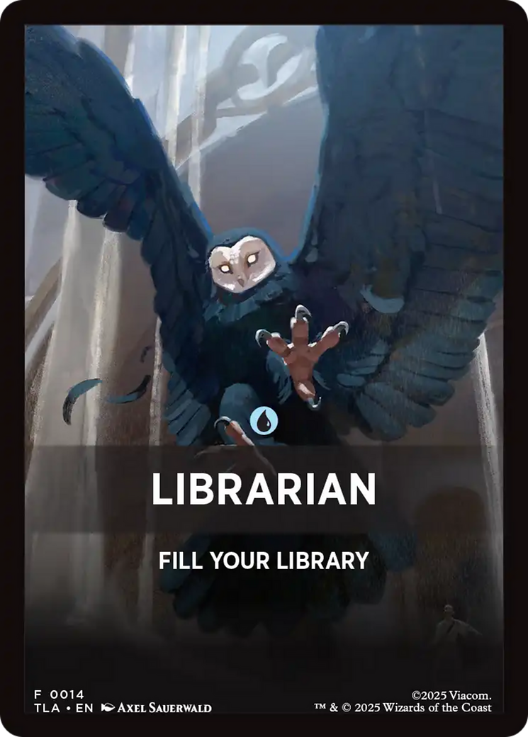 Librarian Theme Card [Avatar: The Last Airbender Tokens] | Cracking-Singles