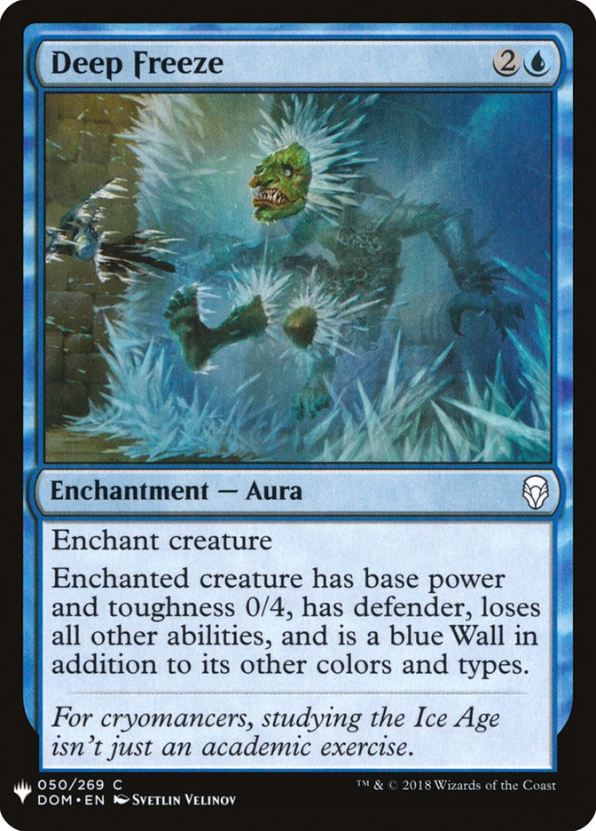 Deep Freeze [Mystery Booster] | Cracking-Singles