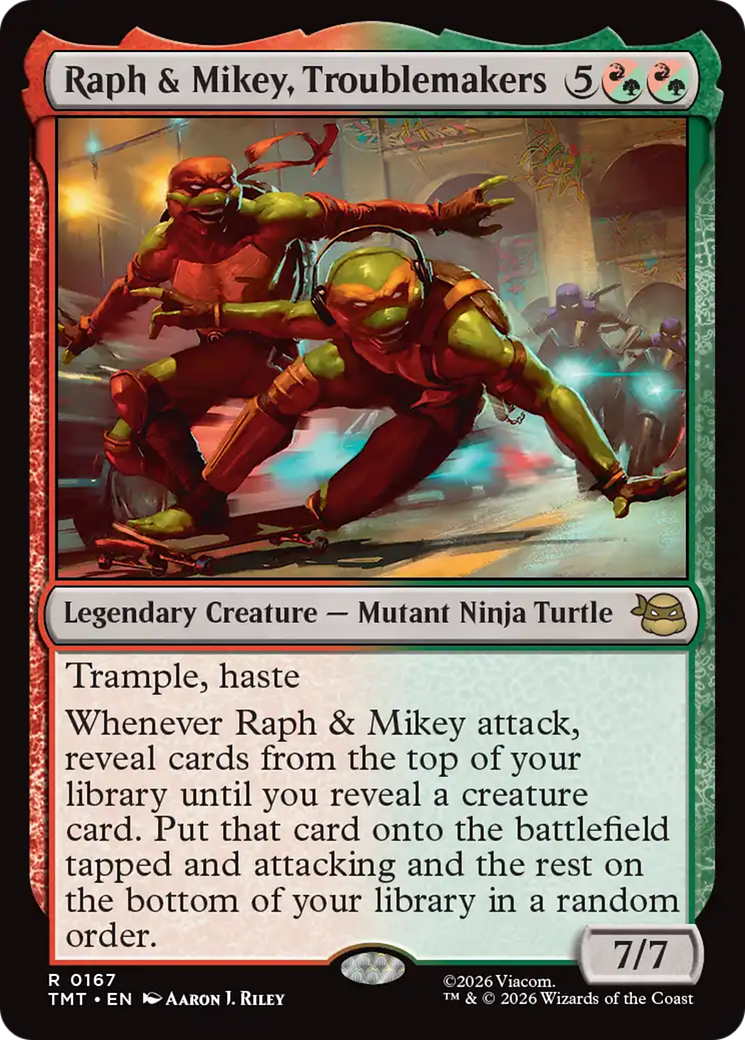 Raph & Mikey, Troublemakers [Teenage Mutant Ninja Turtles] | Cracking-Singles