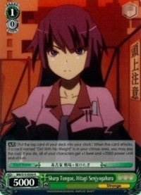 Sharp Tongue, Hitagi Senjyogahara (BM/S15-E030 R) [BAKEMONOGATARI] | Cracking-Singles