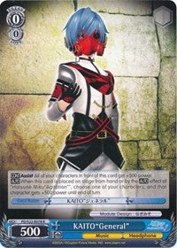 KAITO"General" (PD/S22-E078 R) [Hatsune Miku -Project DIVA- f] | Cracking-Singles