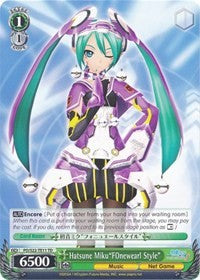 Hatsune Miku"FOnewearl Style" (PD/S22-TE11 TD) [Hatsune Miku -Project DIVA- f] | Cracking-Singles
