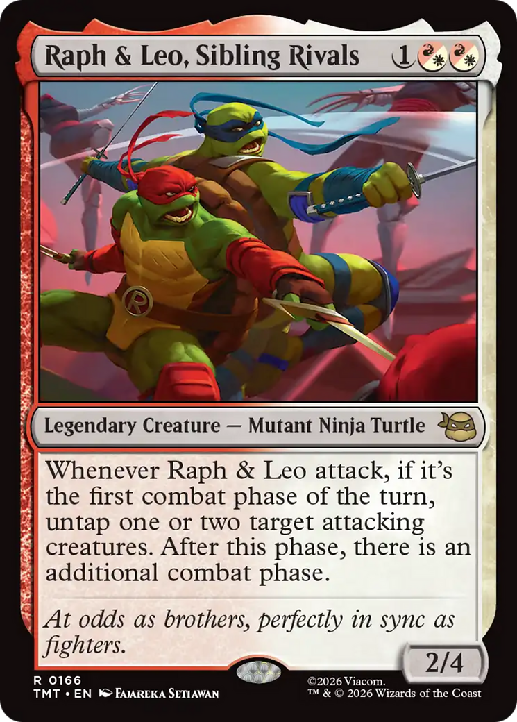 Raph & Leo, Sibling Rivals [Teenage Mutant Ninja Turtles] | Cracking-Singles