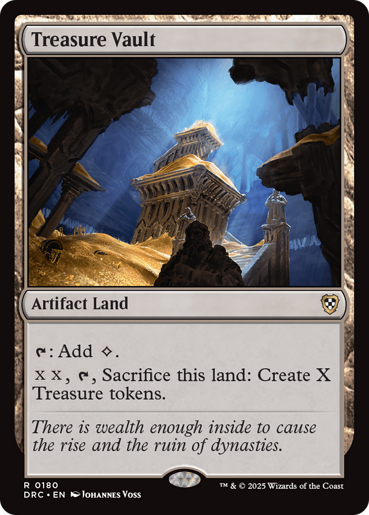Treasure Vault [Aetherdrift Commander] | Cracking-Singles
