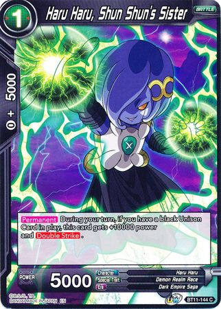 Haru Haru, Shun Shun's Sister (BT11-144) [Vermilion Bloodline] | Cracking-Singles