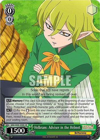 Helbram: Adviser in the Helmet (SR) [The Seven Deadly Sins: Revival of The Commandments] | Cracking-Singles