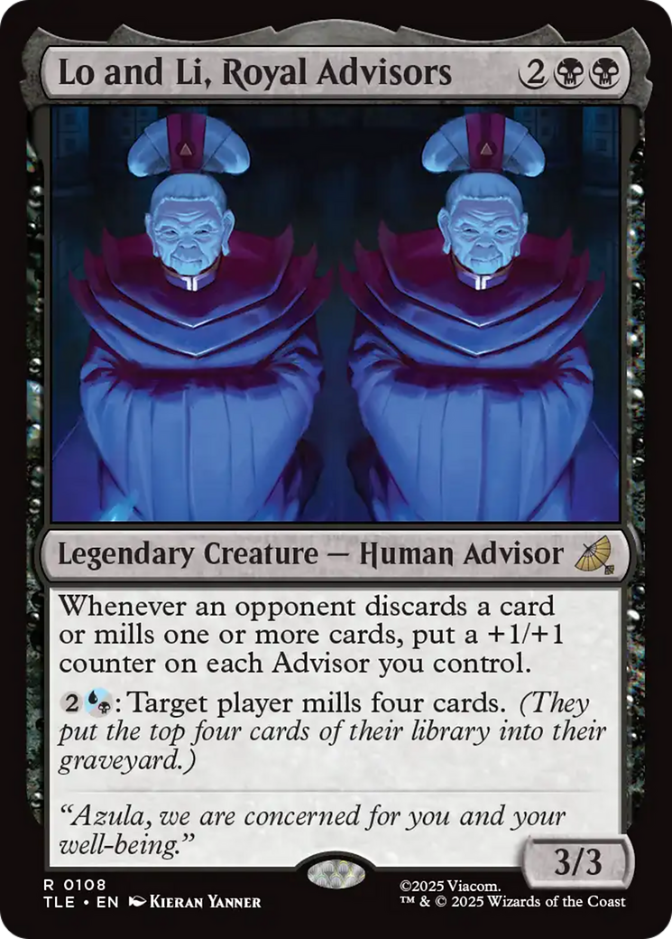Lo and Li, Royal Advisors [Avatar: The Last Airbender: Eternal-Legal] | Cracking-Singles