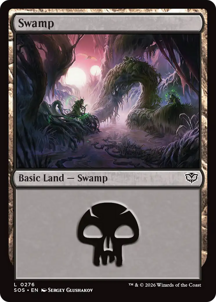 Swamp (0276) [Secrets of Strixhaven] | Cracking-Singles