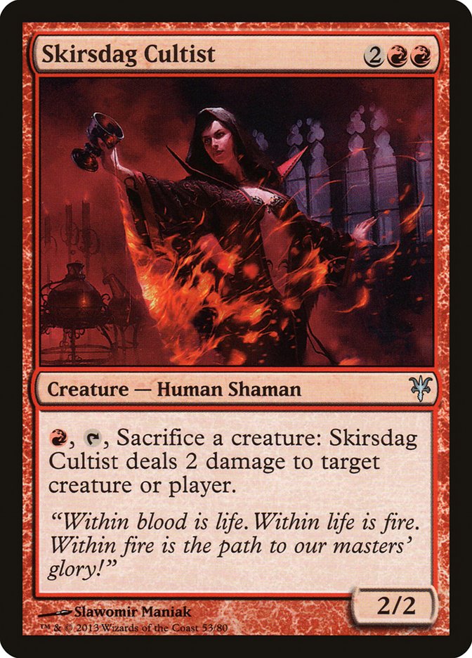 Skirsdag Cultist [Duel Decks: Sorin vs. Tibalt] | Cracking-Singles