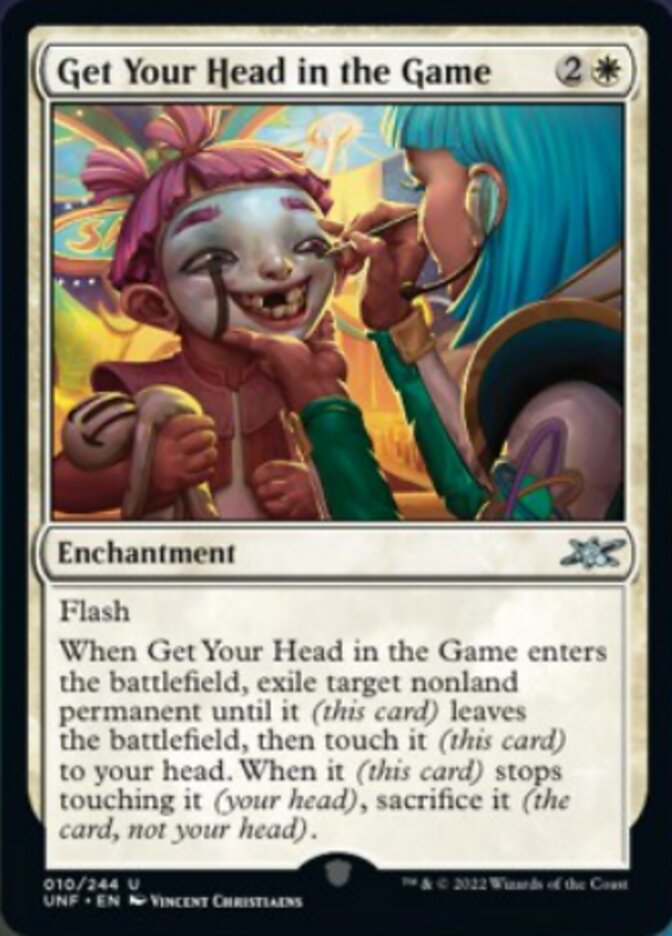 Get Your Head in the Game [Unfinity] | Cracking-Singles
