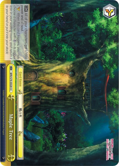Maple Tree (BFR/S78-E028 CC) [BOFURI: I Don't Want to Get Hurt, so I'll Max Out My Defense] | Cracking-Singles