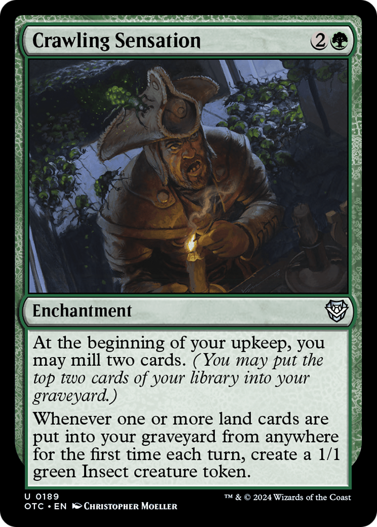 Crawling Sensation [Outlaws of Thunder Junction Commander] | Cracking-Singles