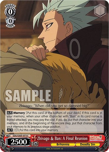 Zhivago & Ban: A Final Reunion [The Seven Deadly Sins: Revival of The Commandments] | Cracking-Singles