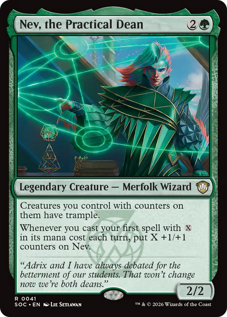 Nev, the Practical Dean [Secrets of Strixhaven Commander] | Cracking-Singles
