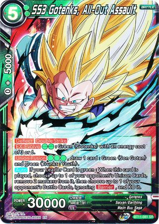 SS3 Gotenks, All-Out Assault (BT11-081) [Vermilion Bloodline] | Cracking-Singles
