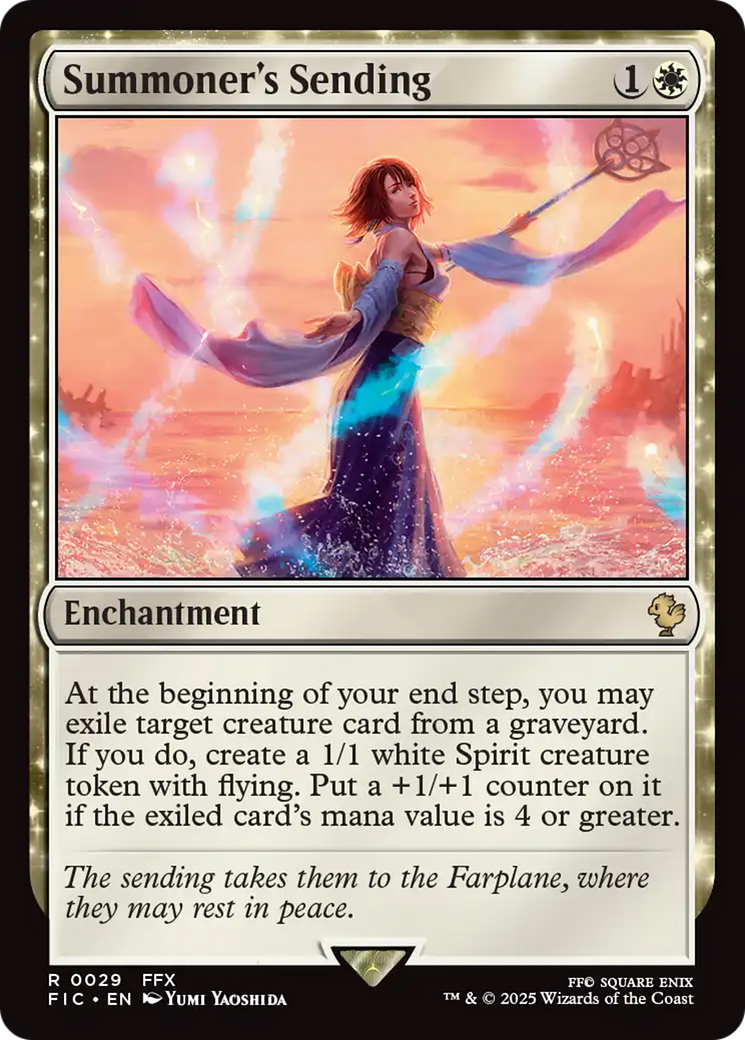 Summoner's Sending [FINAL FANTASY Commander] | Cracking-Singles