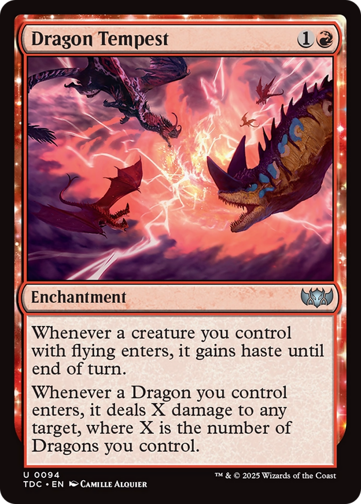 Dragon Tempest [Tarkir: Dragonstorm Commander] | Cracking-Singles