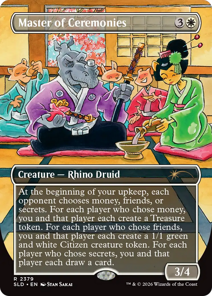 Master of Ceremonies [Secret Lair Drop Series] | Cracking-Singles