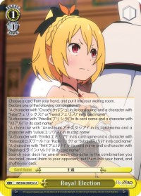 Royal Election (RZ/S46-E027e U) [Re:ZERO] | Cracking-Singles