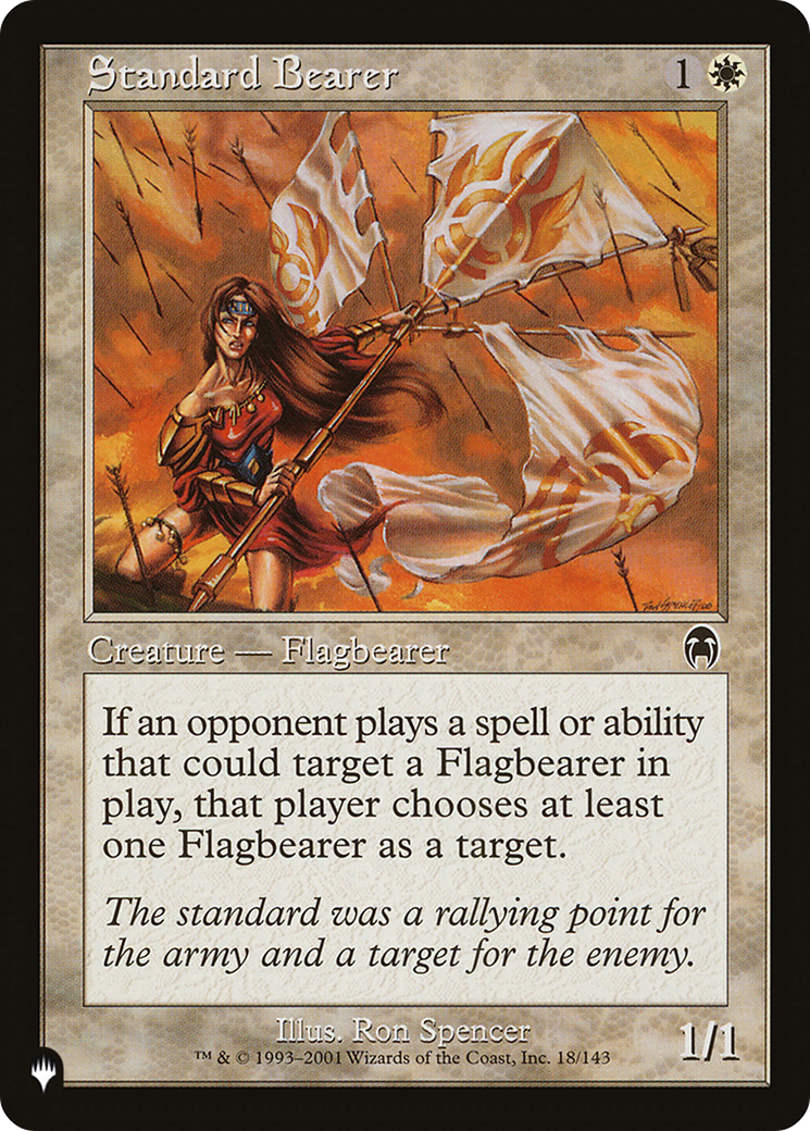 Standard Bearer [The List] | Cracking-Singles