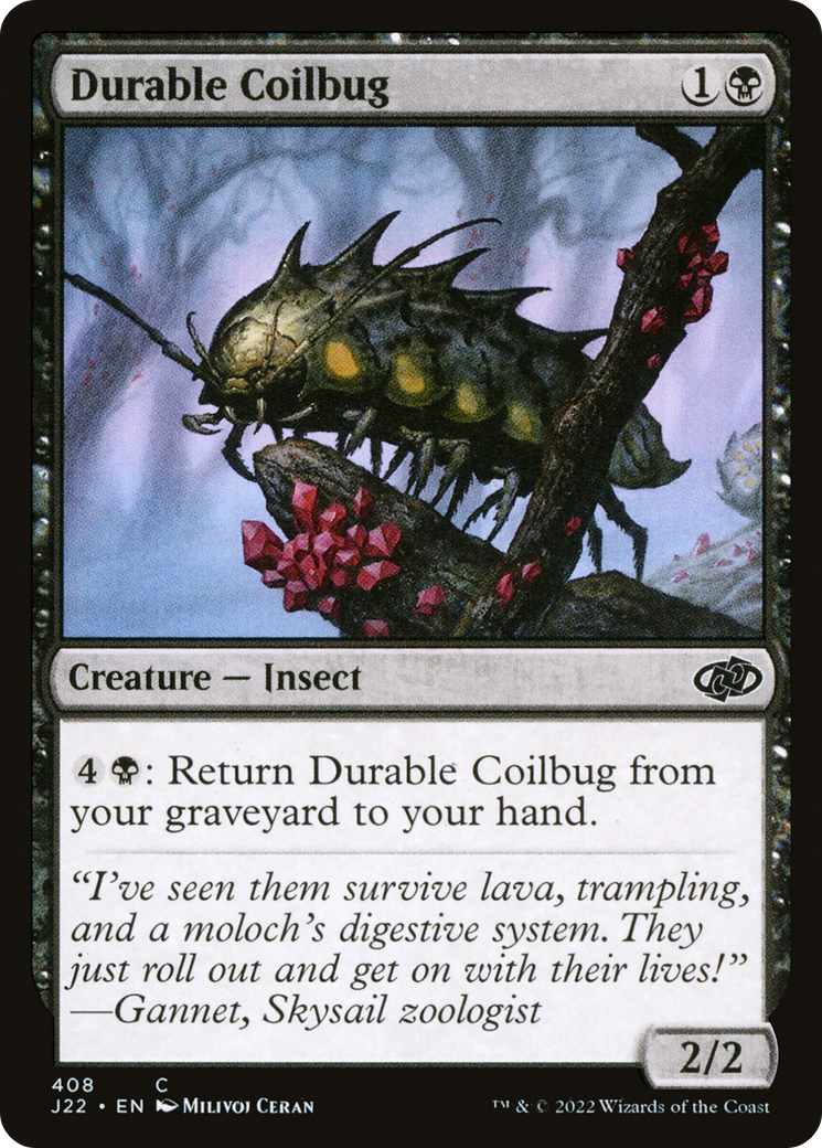 Durable Coilbug [Jumpstart 2022] | Cracking-Singles
