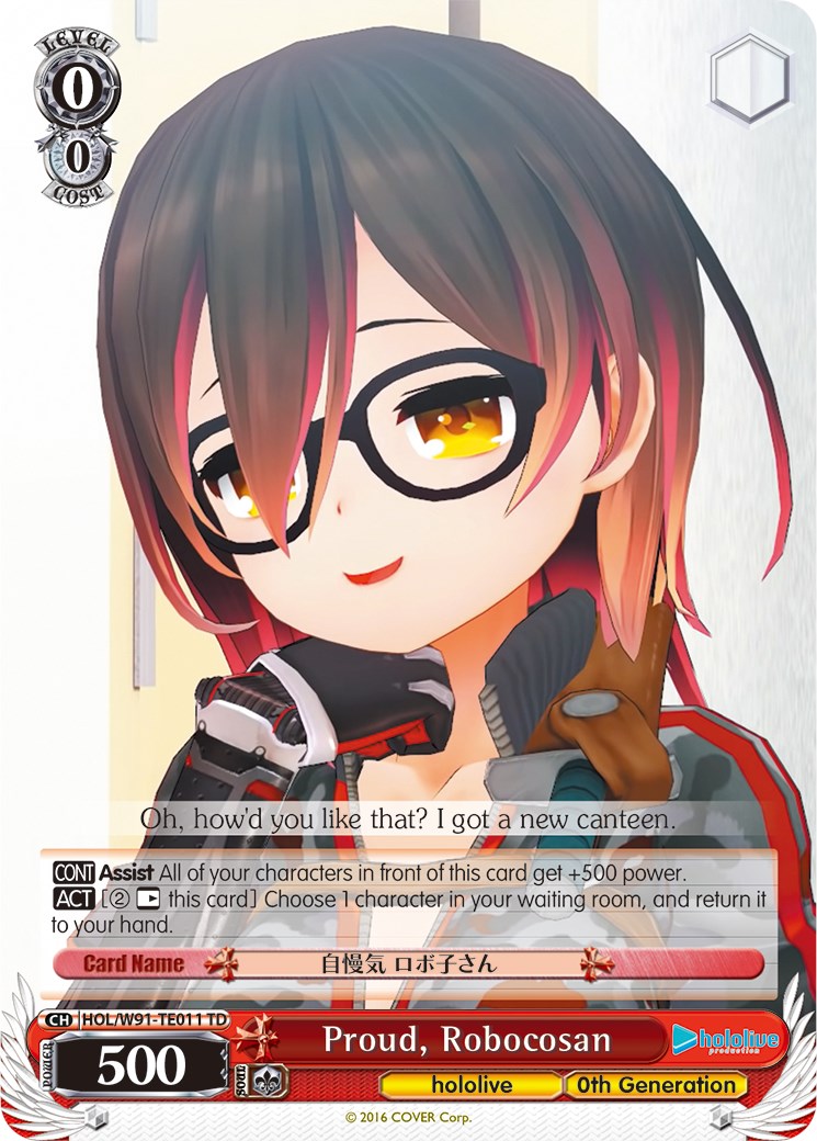 Proud, Robocosan (HOL/W91-TE011 TD) [hololive production] | Cracking-Singles