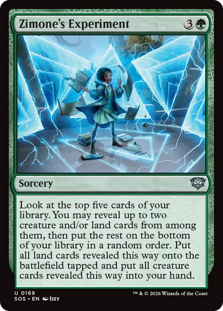 Zimone's Experiment [Secrets of Strixhaven] | Cracking-Singles